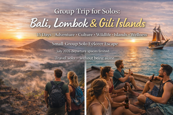 Group Trip for Solos - Indonesia Bali, Lombok & the Gili Islands - September 2026 Departure