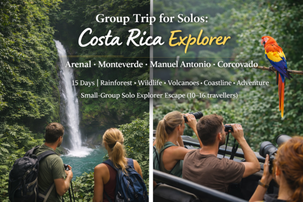 Group Trip for Solos: Costa Rica - January 2027 Departure