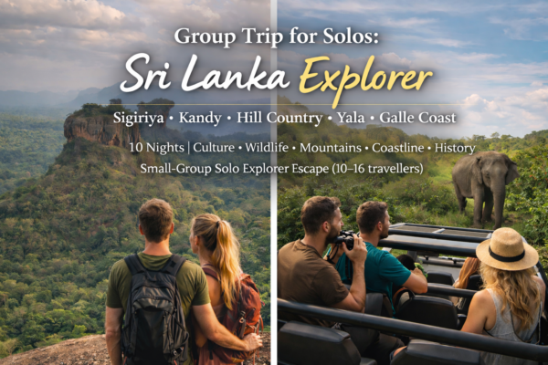 Group Trip for Solo's - Sri Lanka Adventure- January 2027 Departure