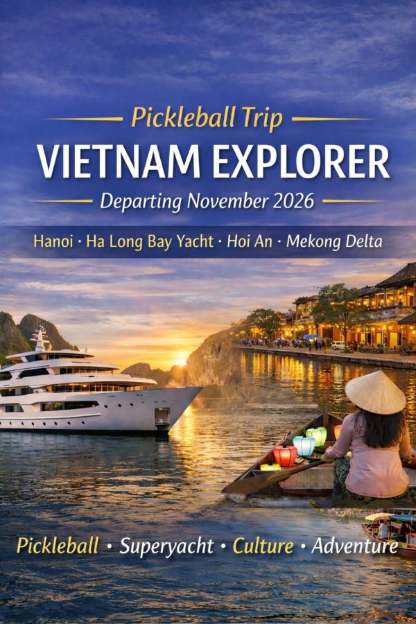 pickleball trip Vietnam