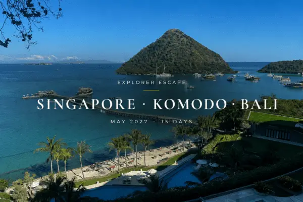Group Trip for Solos – Singapore, Komodo & Bali – May 2027