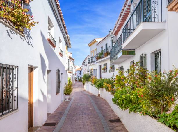 Andalusian scenery near the Costa del Sol in southern Spain