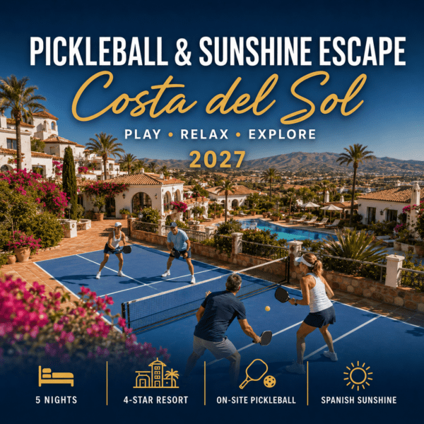 Costa del Sol Pickleball Holiday - July 2027