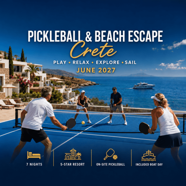 Crete Pickleball & Beach Escape - June 2027