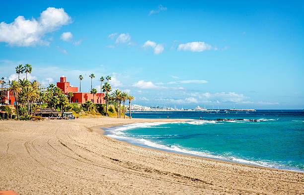 Travellers playing pickleball on Spain's Costa del Sol